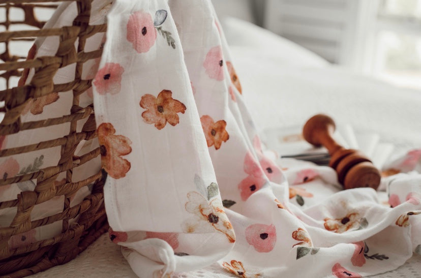 Poppy | Organic Muslin Wrap