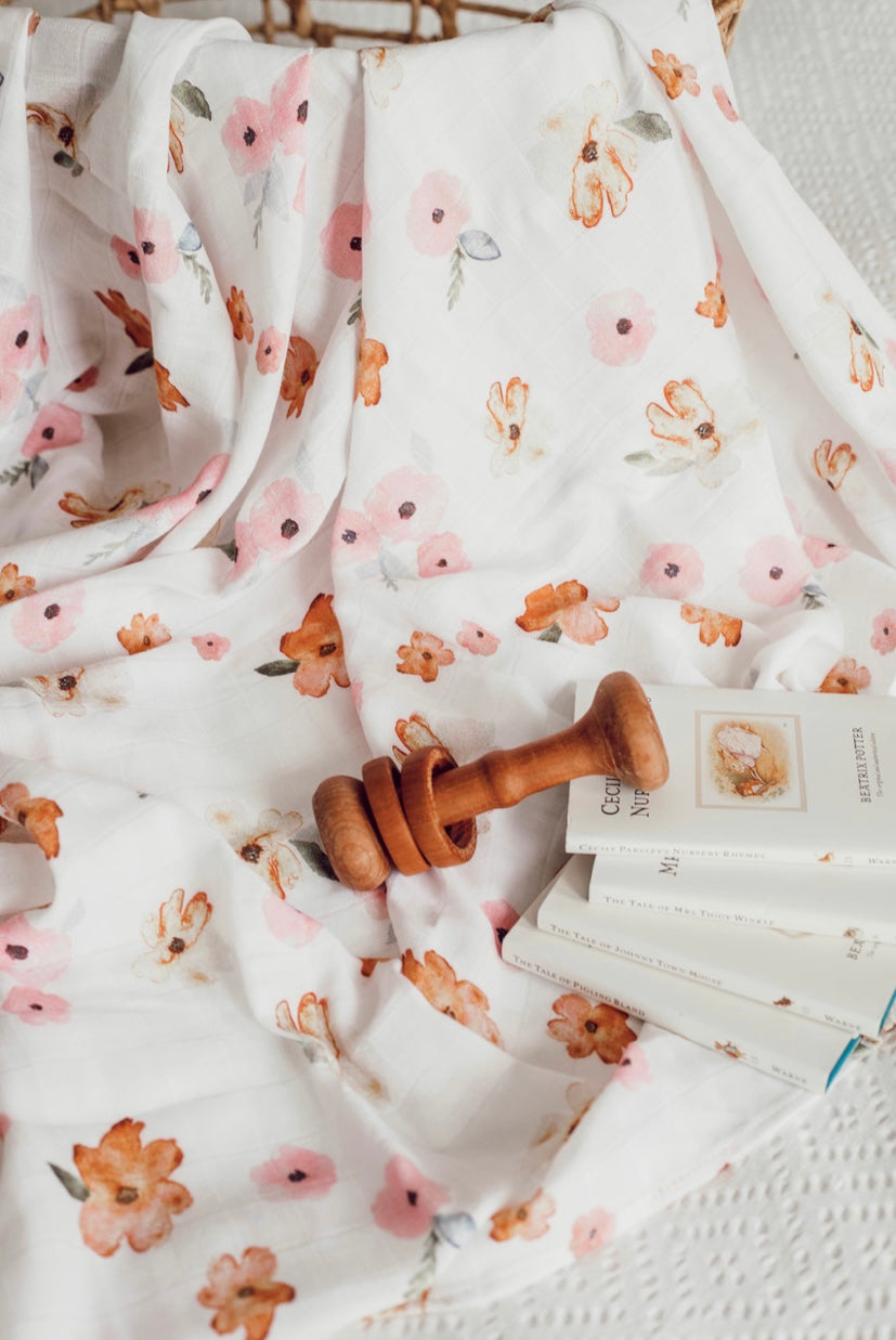 Poppy | Organic Muslin Wrap